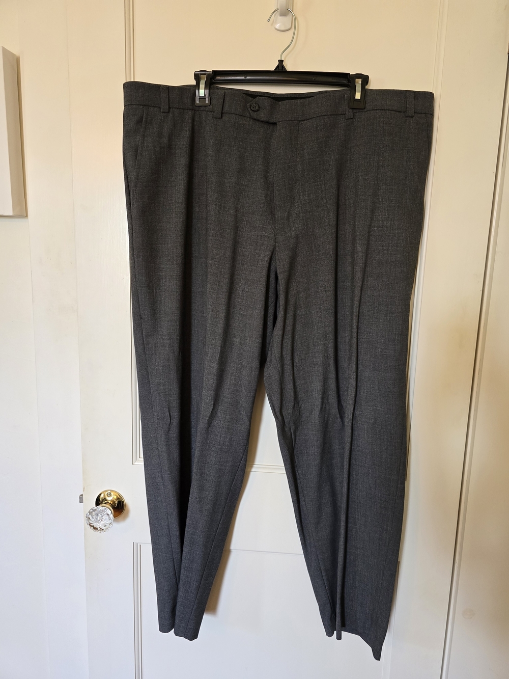 George Charcoal Dress Pants for Men Big & Tall 44x30